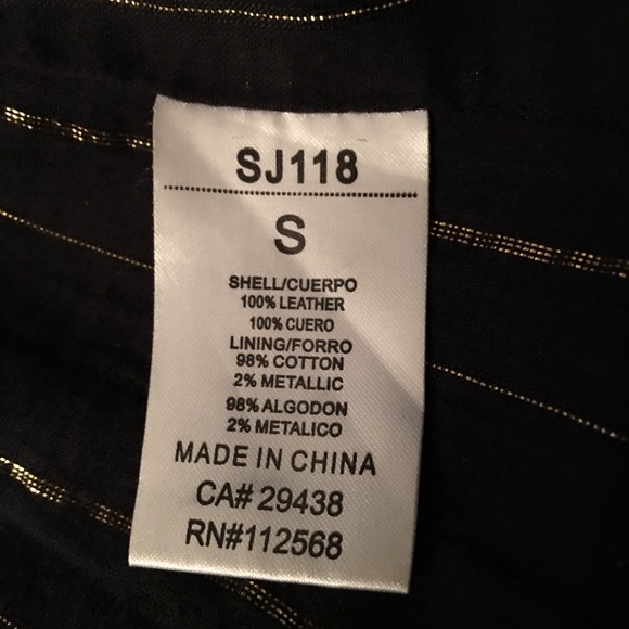 RARE HAND-PAINTED CUSTOM LEATHER MM COUTURE JACKET - Picture 5 of 8